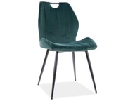 Čalúnená stolička ANIKA - zelená