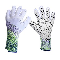 Futbalové brankárske rukavice Ochrana rúk Professional bielo-zelené