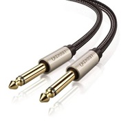 Ugreen Kabel przewód jack-jack 6.3mm 1m pozłacany