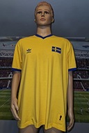 Szwecja SvFF Svenska Fotbollförbundet Adidas #10 Ralf Edstrom size: XL