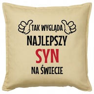 NAJLEPŠIE Syn vankúš 50x50 darček