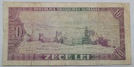 Banknot 10 Lei 1966 r.