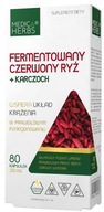 MEDICA Fermentowany CZERWONY RYŻ karczoch KRĄŻENIE