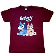 Koszulka T-shirt Bluey i Bingo rozmiar 116