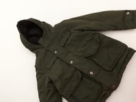 NEXT zimowa KURTKA PARKA ocieplana WYGODNA khaki _ 122cm