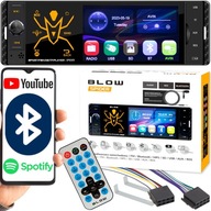 RADIO SAMOCHODOWE 1DIN BLUETOOTH AUX USB DOTYK 4"