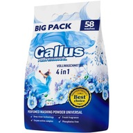 Proszek do Prania Gallus Professional 4w1 Uniwersalny 58 prań Folia 3,2kg