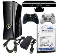 XBOX360 Slim RGH3 500GB 2xPAD KINECT NOWY FB17559