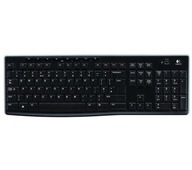 Klawiatura bezprzewodowa Logitech K270 USB 2.4 GHz Czarna biurowa