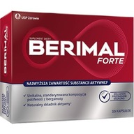 Berimal Forte polyfenoly bergamot obehový systém metabolizmus ActiBPF 30x