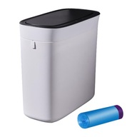 Automatická smetná nádoba 16L Smart odpadkový kôš do kuchynskej spálne Biela Čierna