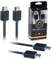 KABEL PRZEWÓD HDMI ULTRA HD 4K 3D 2.0 DO MONITORA TELEWIZORA DEKODERA 1,5M