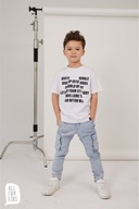 Jeansy bojówki dla chłopca All for Kids 116/122