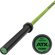 Gryf prosty olimpijski 220cm Zombie Green do 600kg ATX