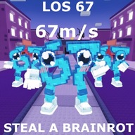 Los 67 Six Seven v hre Steal a Brainrot 67 m/s |Hra Brainrot|Roblox|