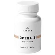 CHEERS OMEGA 3 VÝŽIVOVÝ DOPLNOK 90 KAPSÚL