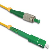 Qoltec Patchcord światłowodowy FC/APC-SC/APC SM 9/125 G652D Simplex 5m