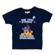T-shirt koszulka chłopięca Psi Patrol 110/116