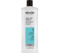 Nioxin System 3 Scalp + Hair Shampoo hajtisztító sampon