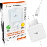 Szybka ładowarka sieciowa 65W Power Delivery USB-C TYP-C 65W QC PD 5-20V