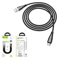 Kabel magnetyczny micro USB 1.2M 3A Quick Charge 3.0 QC3.0 Oplot TRANSMISJA