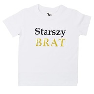 Koszulka t-shirt STARSZY BRAT urodziny rozm 86