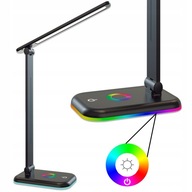 LAMPKA BIURKOWA LED RGB BIURKO NOCNA SZKOLNA DOTYKOWA CCT USB REGULACJA