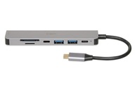 ibox> HUB USB IUH3SL4K SLIM USB3.2 HDMI 4K PD100W