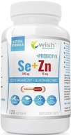 WISH ORGANICKÁ SELEN 200mcg+ZINOK 15mg+PREB- 120k