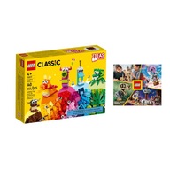 LEGO CLASSIC '11017 - Kreatívne príšery + KATALÓG LEGO 2024
