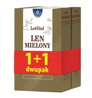 Oleofarm Len Mielony Duo Pack 200g + 200g Na układ pokarmowy i wrzody