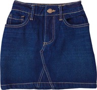 New Look Dziewczęca Bawełniana Jeansowa Spódniczka Spódnica Jeans 116 cm