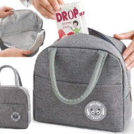 ІЗОЛЬОВАНА ТЕРМОСУМКА ДЛЯ СНІДАНКУ ДЛЯ ЇЖІ ПІКНІК ПЛЯЖНИЙ ЛАНЧ-БОКС