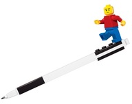 Čierne gélové pero s minifigúrkou LEGO