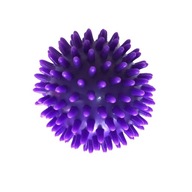 Kolczaste piłki do masażu Ręczny masażer do pilatesu do jogi Uniwersalny, z kolcami w kolorze fioletowym