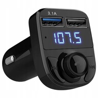 TRANSMITER FM BLUETOOTH 5.0 ŁADOWARKA 2xUSB 12/24V