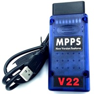 MPPS V22 bez zámku MPPS V22 OBD2 s Breakout Tric