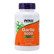NOW Foods Garlic 5000 (neparfumovaný cesnak) 90tab