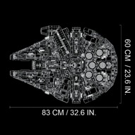 LEGO STAR WARS 75192 Millennium Falcon 7541 elements