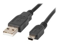 LANBERG CA-USBK-10CC-0018-BK Lanberg kabel USB 2.0 mini AM-BM5P 1.8m czarny