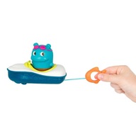 B.Toys: čln s pohonom Pull & Go Rider