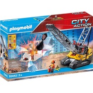 Koparka linowa z elementem konstr. PLAYMOBIL 70442