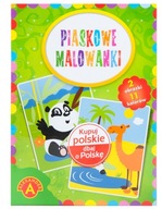 Piaskowe Malowanki Panda i Wielbłąd Alexander