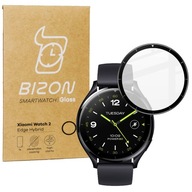 Szkło hybrydowe na zegarek Bizon do Xiaomi Watch 2, szybka ochronna