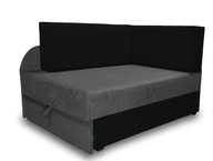 Regulowane łóżko dla malucha z funkcją rozkładania – narożnik KUBUŚ, 10cm