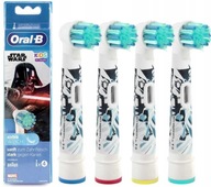 4x NÁSTAVCE NA ZUBNÚ KEFKU BRAUN ORAL-B STAGES STAR WARS PRE DETI