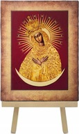 MAJK Ikona religijna MATKA BOSKA BOŻA OSTROBRAMSKA 25 x 33 cm Duża