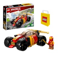LEGO Ninjago Samochód wyścigowy ninja Kaia + torba prezentowa LEGO