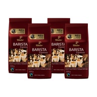 ZESTAW 4X TCHIBO BARISTA ESPRESSO KAWA PALONA ZIARNISTA 1000G