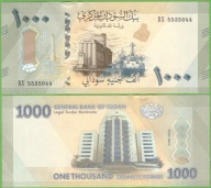 SZUDÁN 1000 FONTS 2024 P-W87 UNC